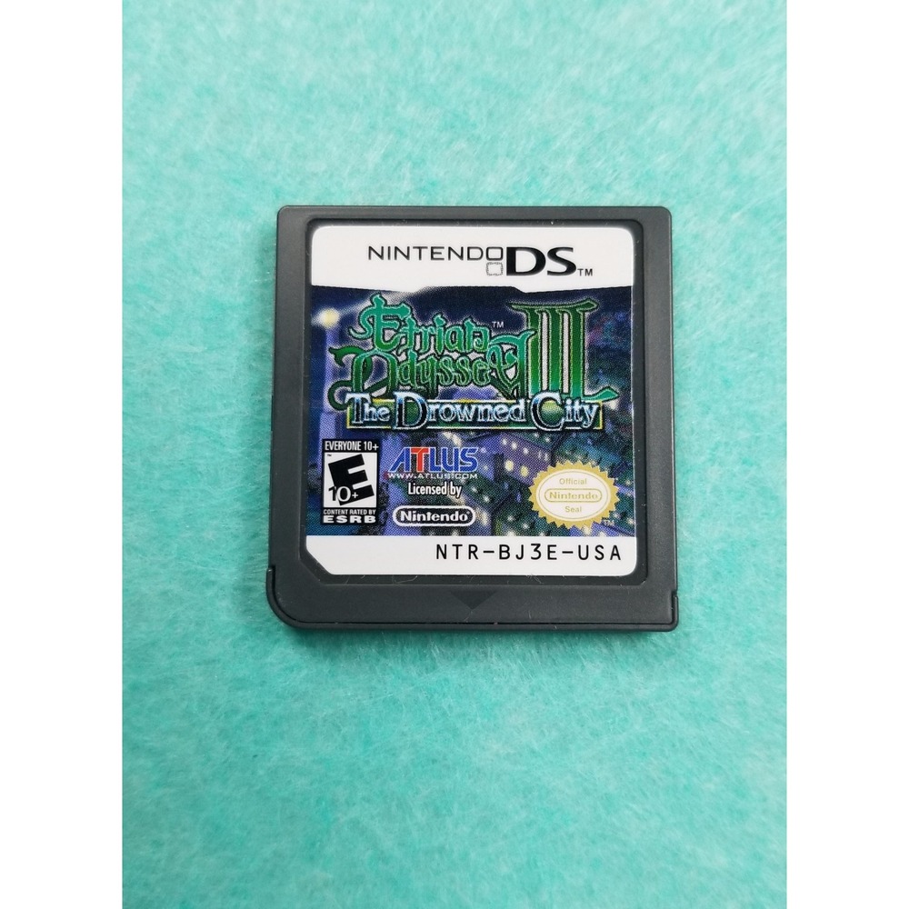Etrian Odyssey III The Drowned City for Nintendo‎ DS